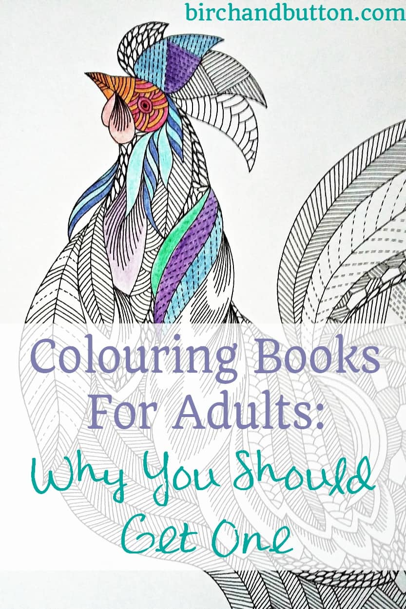 Colouring Books For Adults: Why You Should Get One - Birch And Button